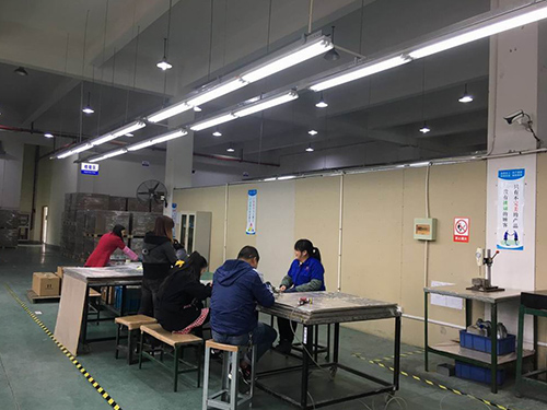 Packaging area